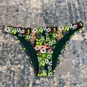 Aerie floral bikini bottoms
